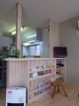 中西邸 リビング