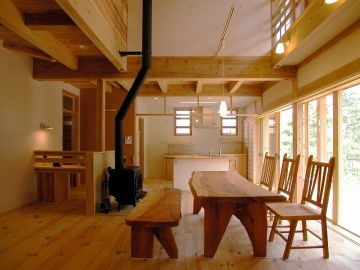 01higuchi020　樋口邸リビング